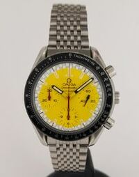 Omega speedmaster reduced yellow Circa 1995