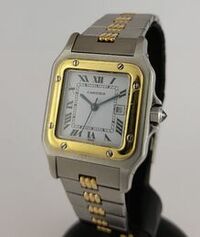 Cartier santos godron 29 Circa 1985