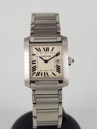 Cartier tank française Acier