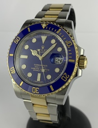 Rolex Submariner date bleu 12/2014