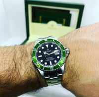 Rolex Submariner Kermit B&P 2008