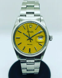 Rolex Precision Oyster Date Yellow 34 circa 1970