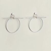 Boucles d'oreilles LOOP Hermès Moyen modèle