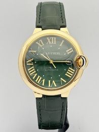 Cartier Ballon Bleu or Jaune fond vert 2025