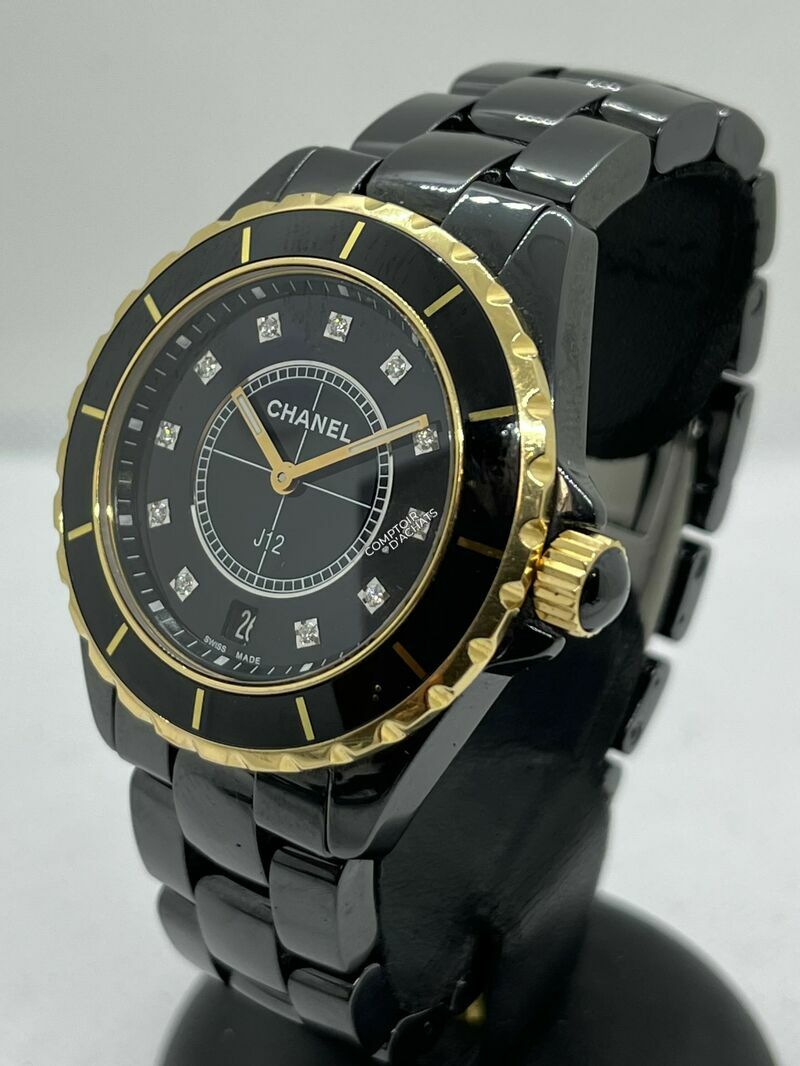 Montre j12 quartz en céramique Chanel Noir en Céramique  23517431