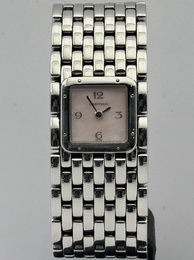 Cartier Panthere Ruban acier Cadran nacr&eacute; rose acier poli 1998
