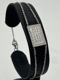 Bracelet Diamant Or blanc 2,20 ct