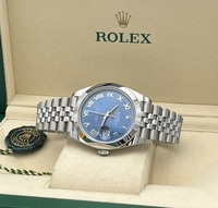 Rolex Datejust 41 Bleu Jubilee 2024 B&P 2024