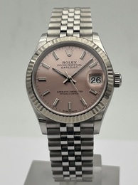 Rolex Datejust 31 Pink B&P Jubilee 2021