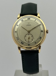 Omega Vintage Or jaune Bumper 35 1944