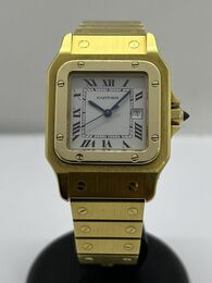 Cartier Santos Full Gold excellent état Circa 1985