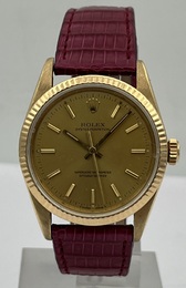 Rolex Oyster Perpetual 34 Or jaune 1988