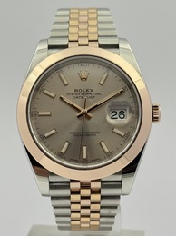 Rolex Datejust 41 Or Rose & Acier Set complet 2021