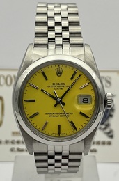 Rolex Date jaune jubilé 34mm 1500 Automatique 1980