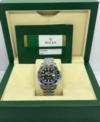 Rolex Gmt Master II Batman BLNR B&P 2019