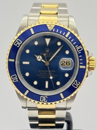 Rolex Submariner Date Lunette Bleue 1996