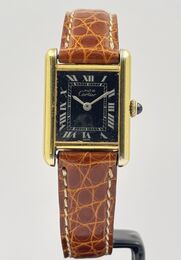 Cartier Tank must de Cartier PM circa 1980