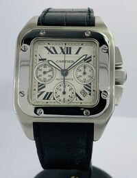 Cartier Santos XL 100 Chronograph circa 2010