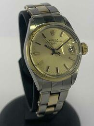 Rolex lady Date or et acier 1967