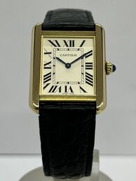 Cartier Tank Solo lady or jaune B et P 3169 2020