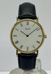 Piaget Dancer Ultra plate or jaune Circa 1990