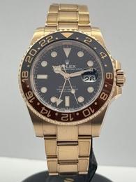 Rolex GMT-Master II Root Beer Or Rose Set Complet 2019