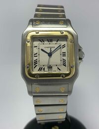 Cartier Santos galbé circa 1995