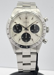Rolex Daytona Cosmograph Silver Dial Big Red 1963