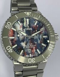 Oris Aquis Date Upcycle 41.5 B&P 2021 NEW