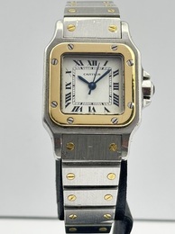 Cartier Santos Carr&eacute;e Lady circa 1990